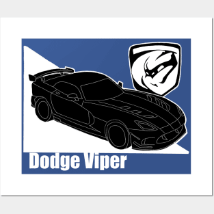 Dodge Viper Posters and Art